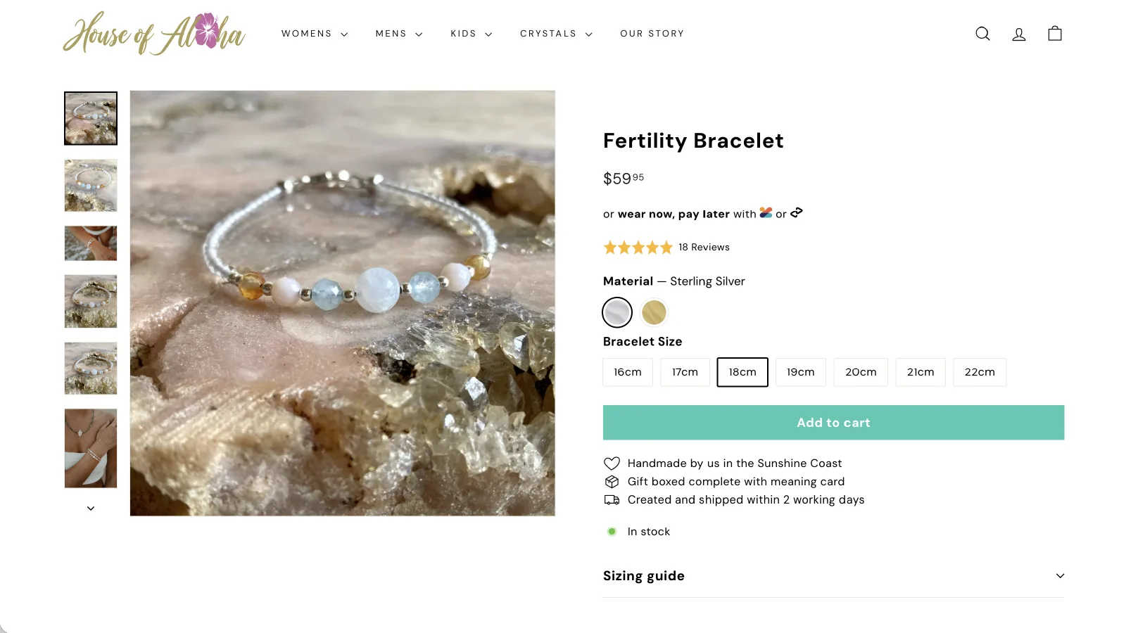 House of Aloha Shopify storefront